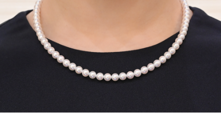 WAKOの真珠のサイズ着用例