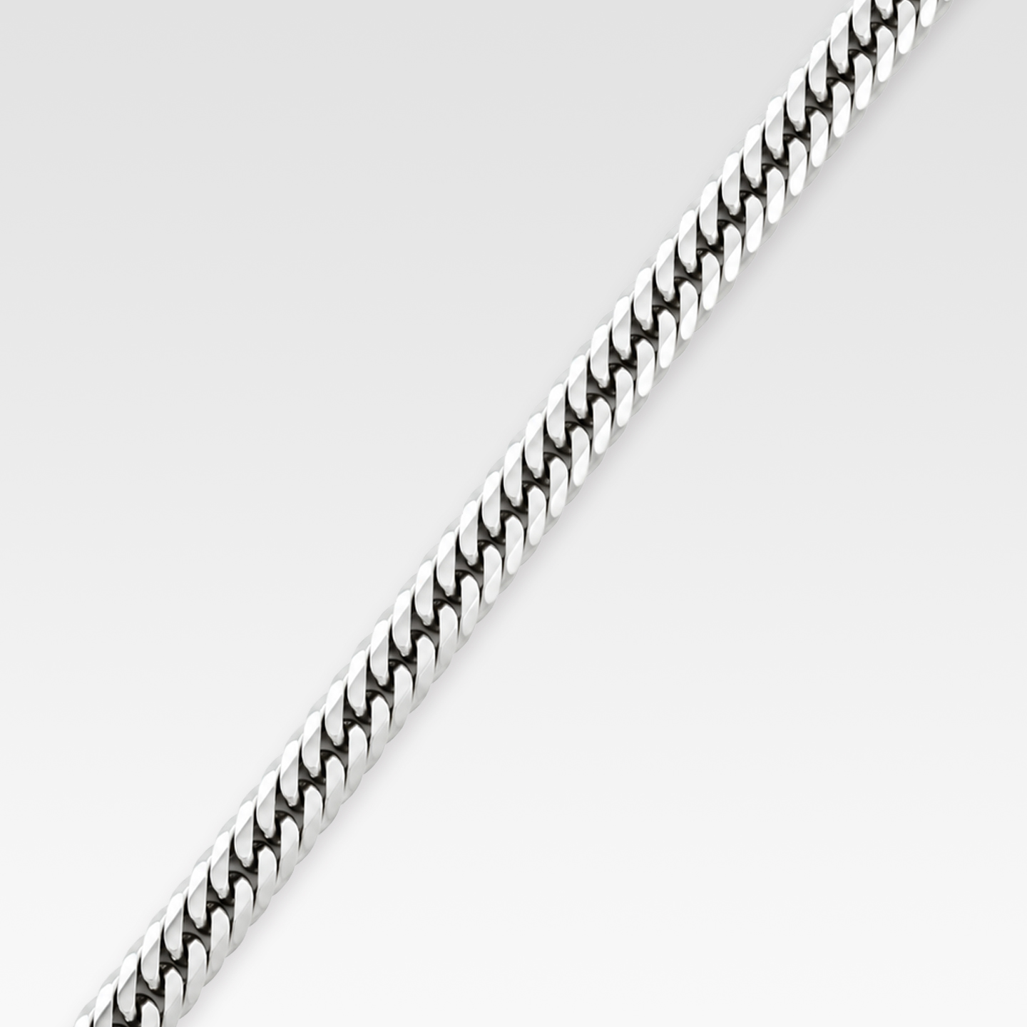 Pt850プラチナ　喜平ブレスレット（6面ダブル・20㎝・30G） 商品画像2