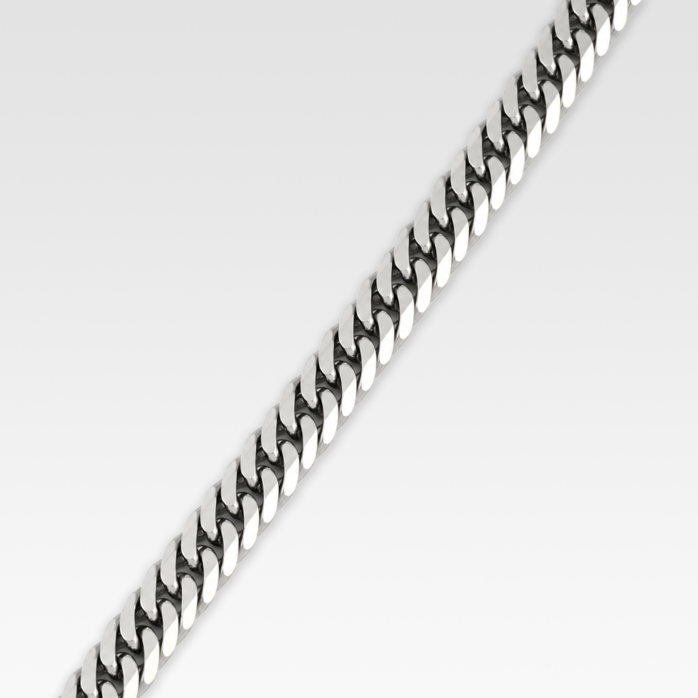 Pt850プラチナ　喜平ブレスレット（6面ダブル・20㎝・20G） 商品画像3