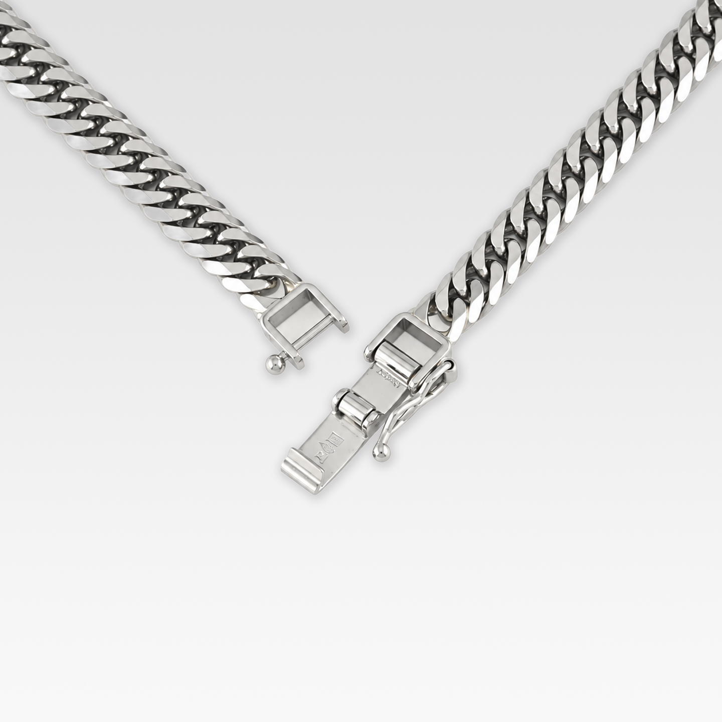 Pt850プラチナ　喜平ブレスレット（6面ダブル・20㎝・20G） 商品画像2