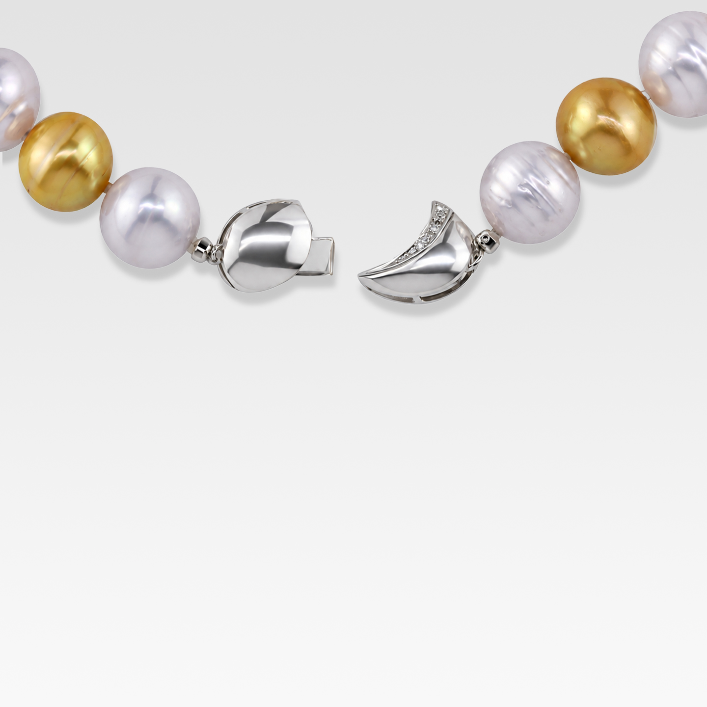 パールネックレス（マルチカラー）15.5mmx13.0mm 商品画像2