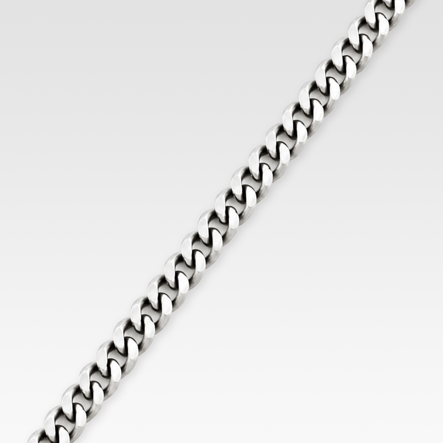 Pt850プラチナ　喜平ネックレス（2面・50㎝・30G） 商品画像2
