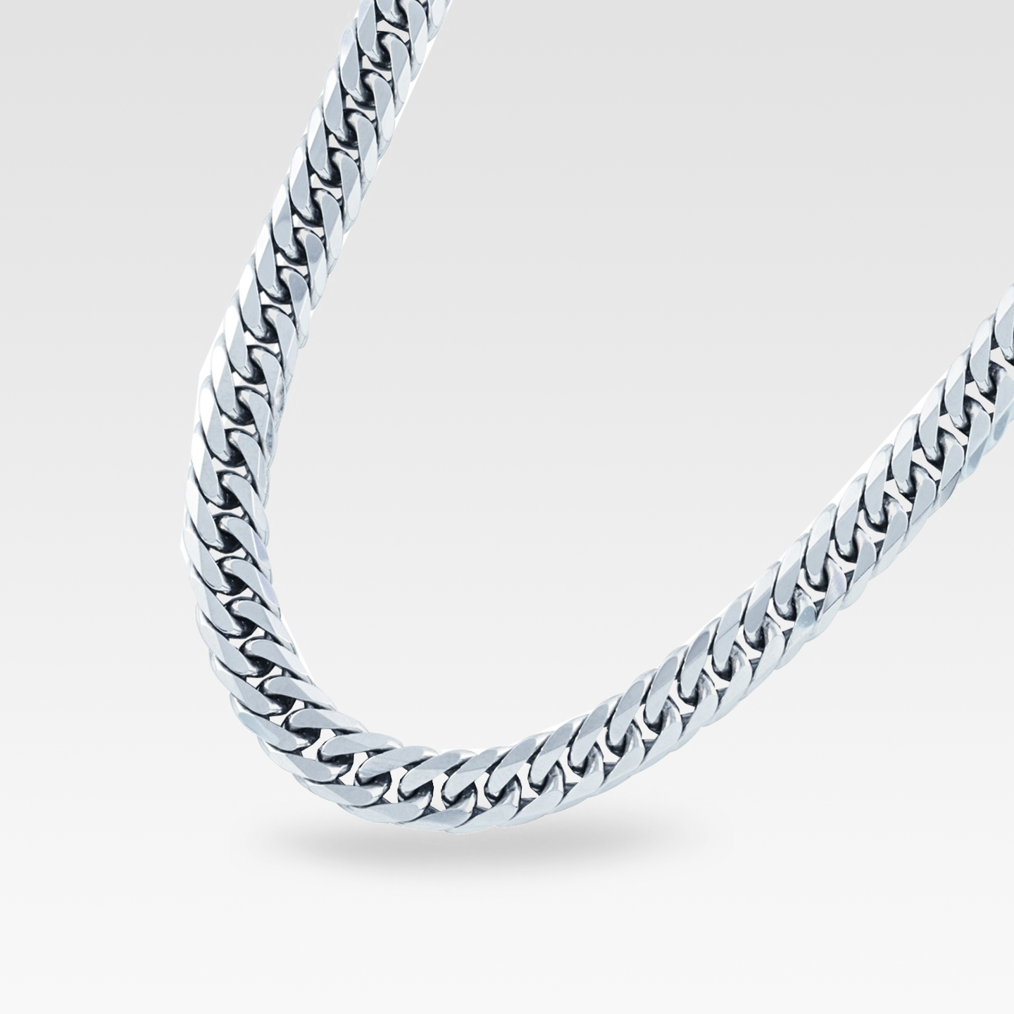 Pt850　喜平ネックレス（6面ダブル・50㎝・100G） 商品画像1