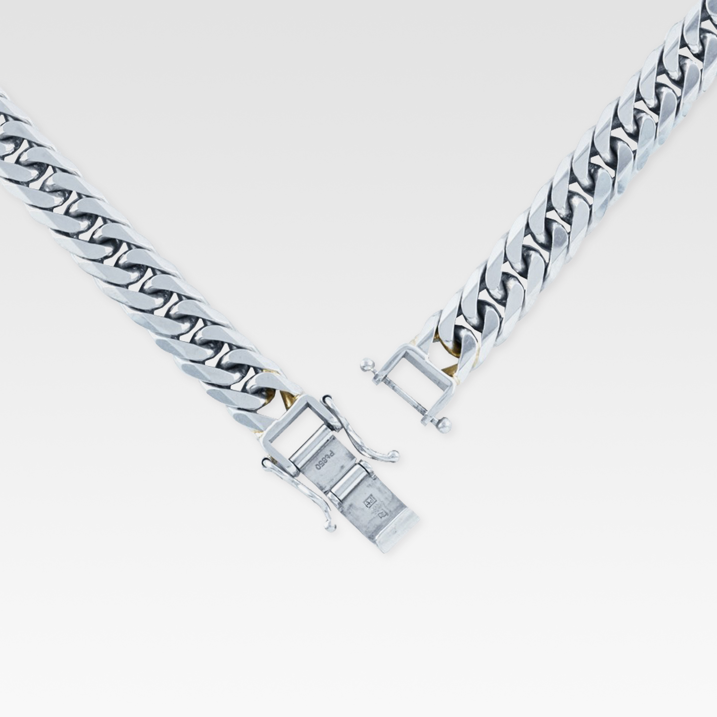 Pt850　喜平ネックレス（6面ダブル・50㎝・100G） 商品画像3