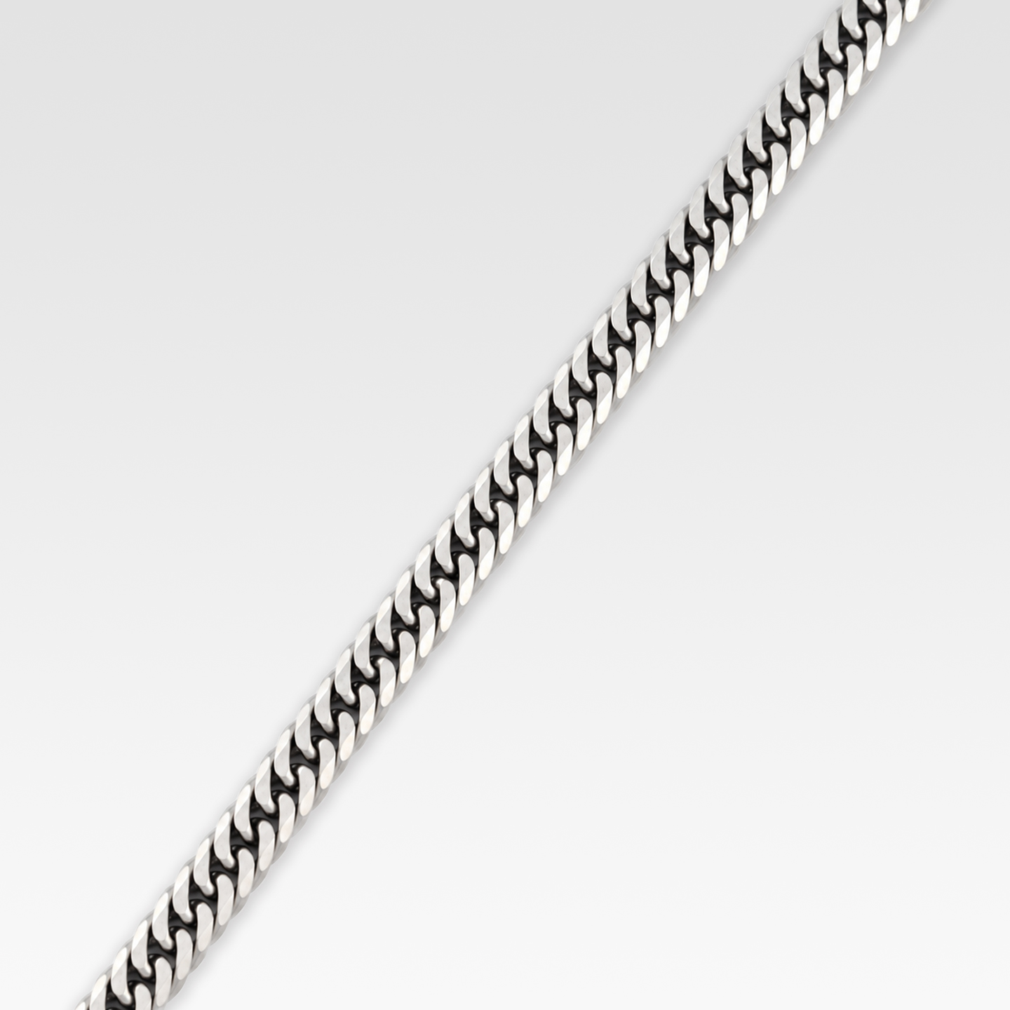 Pt850プラチナ　喜平ネックレス（6面ダブル・50㎝・30G） 商品画像2