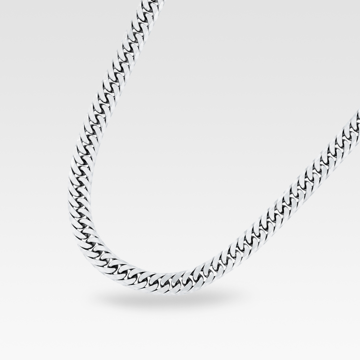 Pt850　喜平ネックレス（6面ダブル・60㎝・50G） 商品画像1