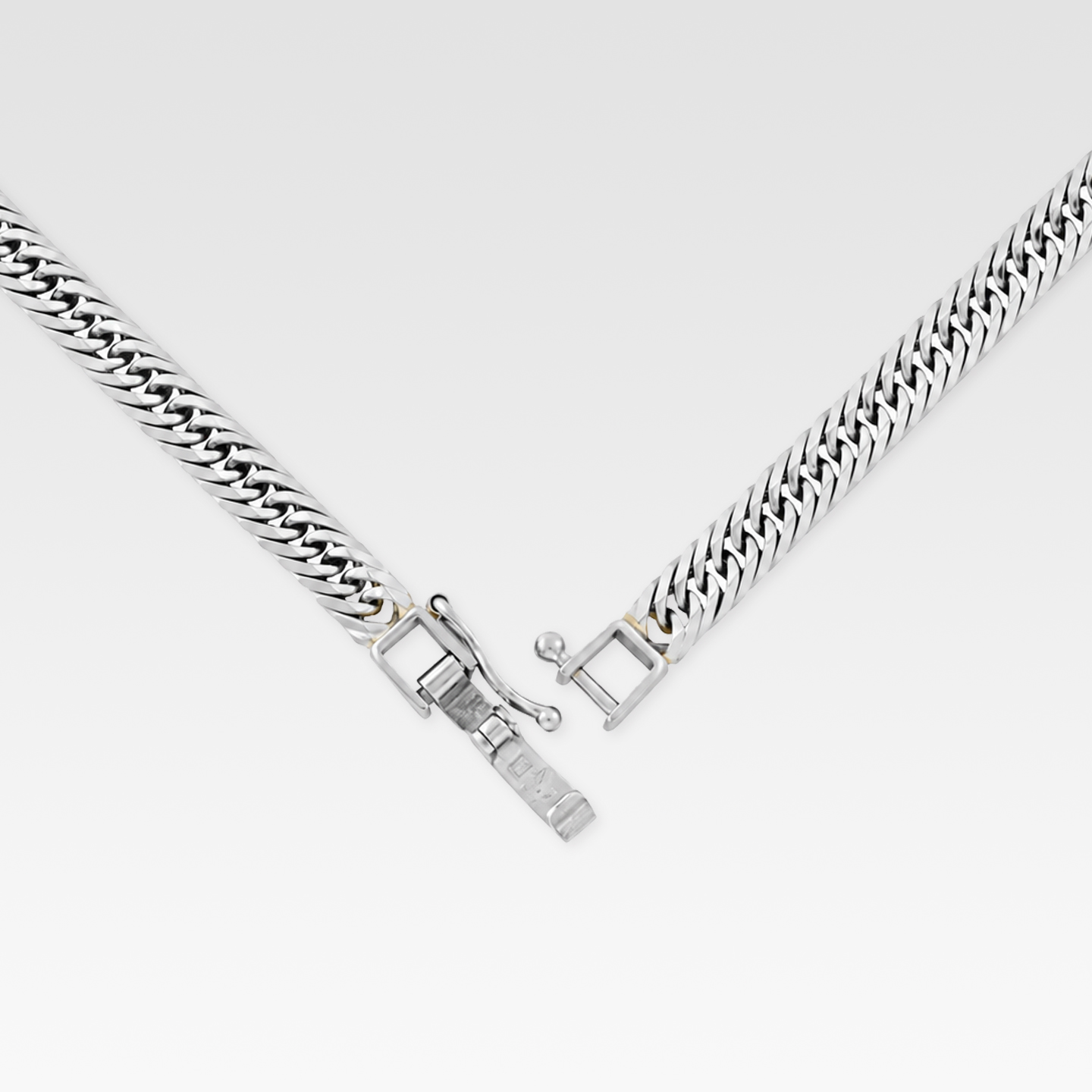Pt850　喜平ネックレス（8面トリプル・50㎝・30G） 商品画像3