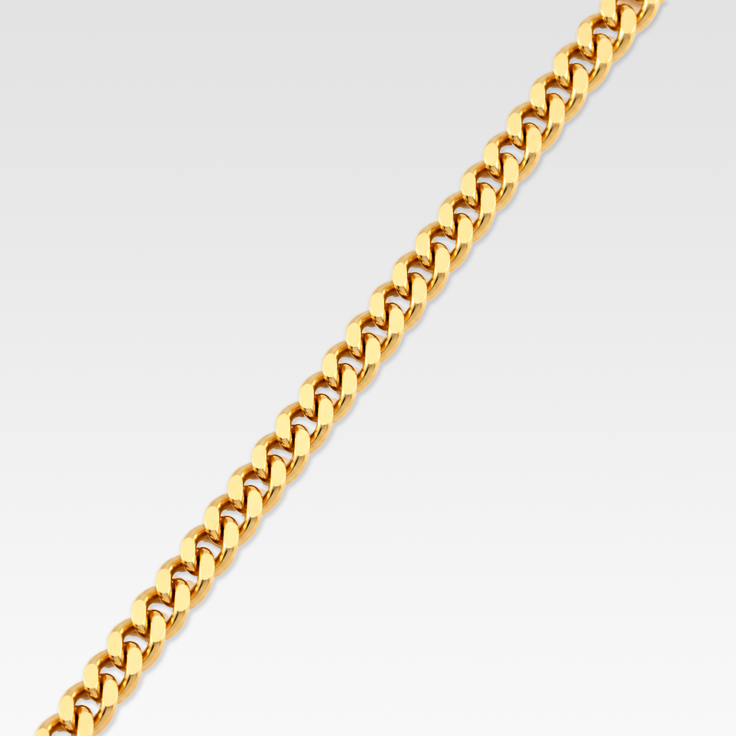 K18イエローゴールド　喜平ネックレス（2面・50㎝・20G） 商品画像2