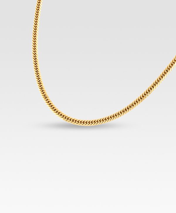 K18イエローゴールド　喜平ネックレス（6面ダブル・50㎝・10G）