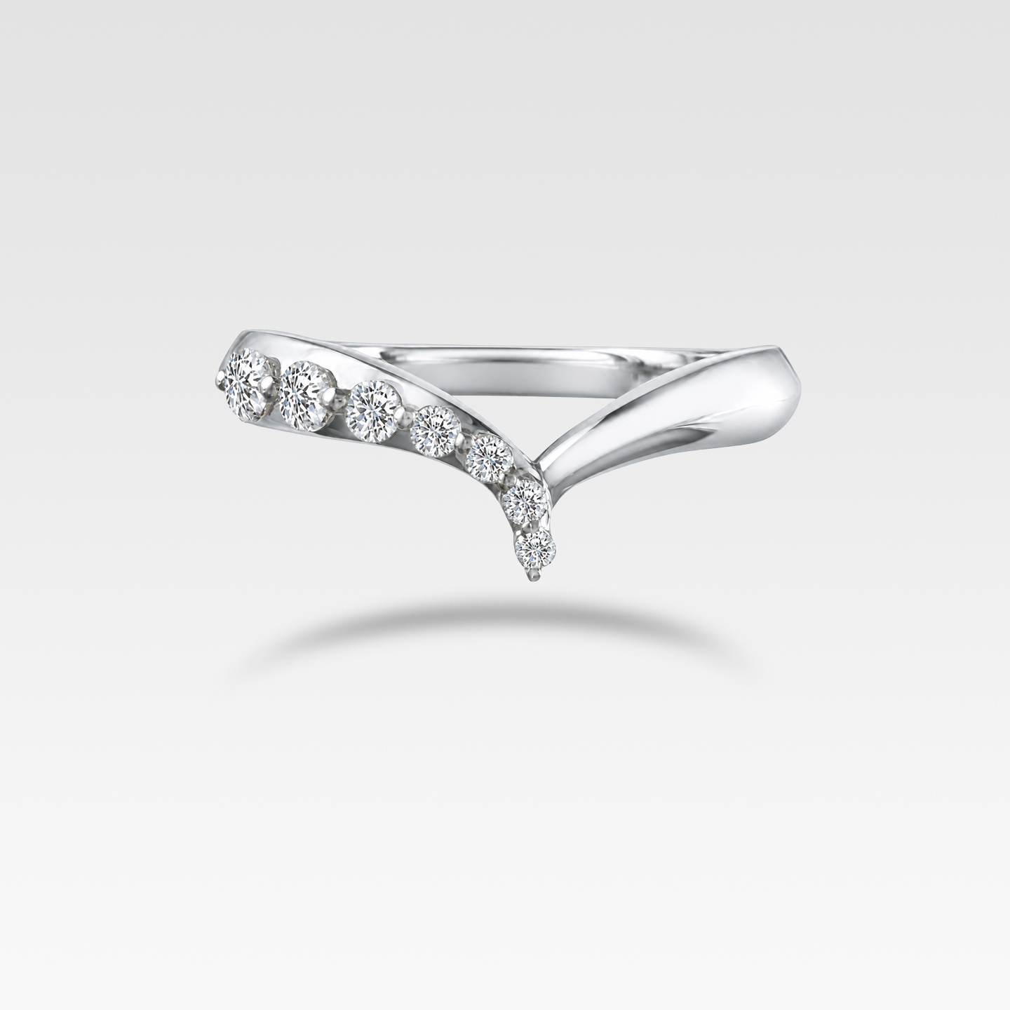 DIAMOND LINE ダイヤリング(プラチナ) 商品画像2