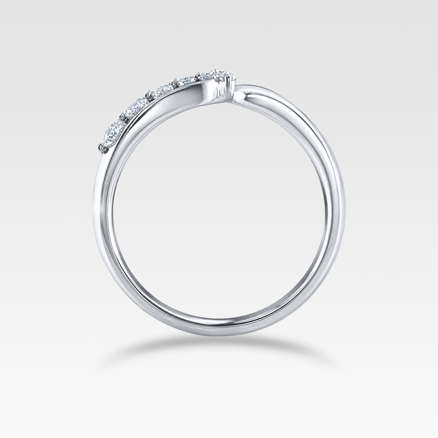 DIAMOND LINE ダイヤリング(プラチナ) 商品画像3