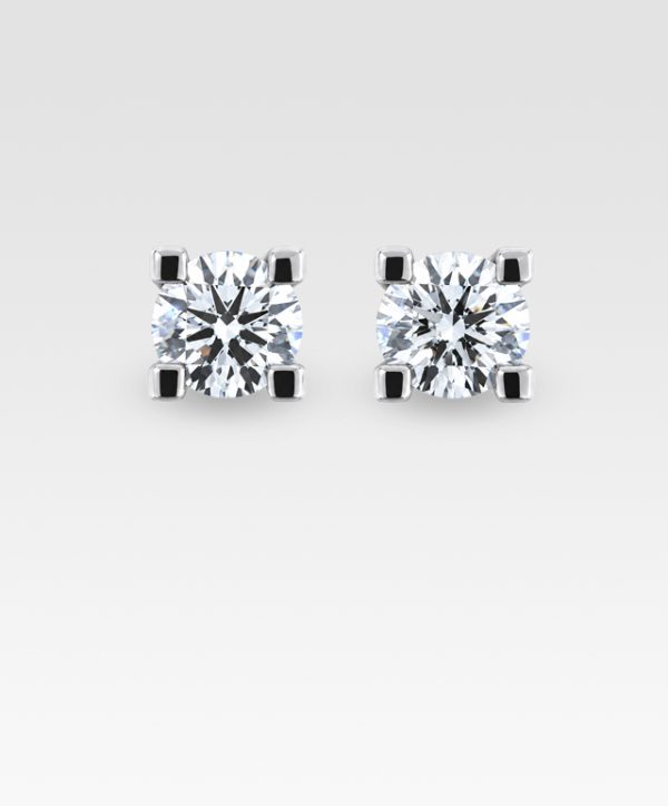 ダイヤモンドピアス0.609ct（プラチナ）