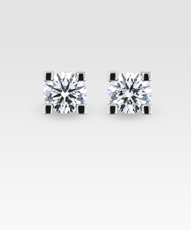 ダイヤモンドピアス0.609ct（プラチナ）