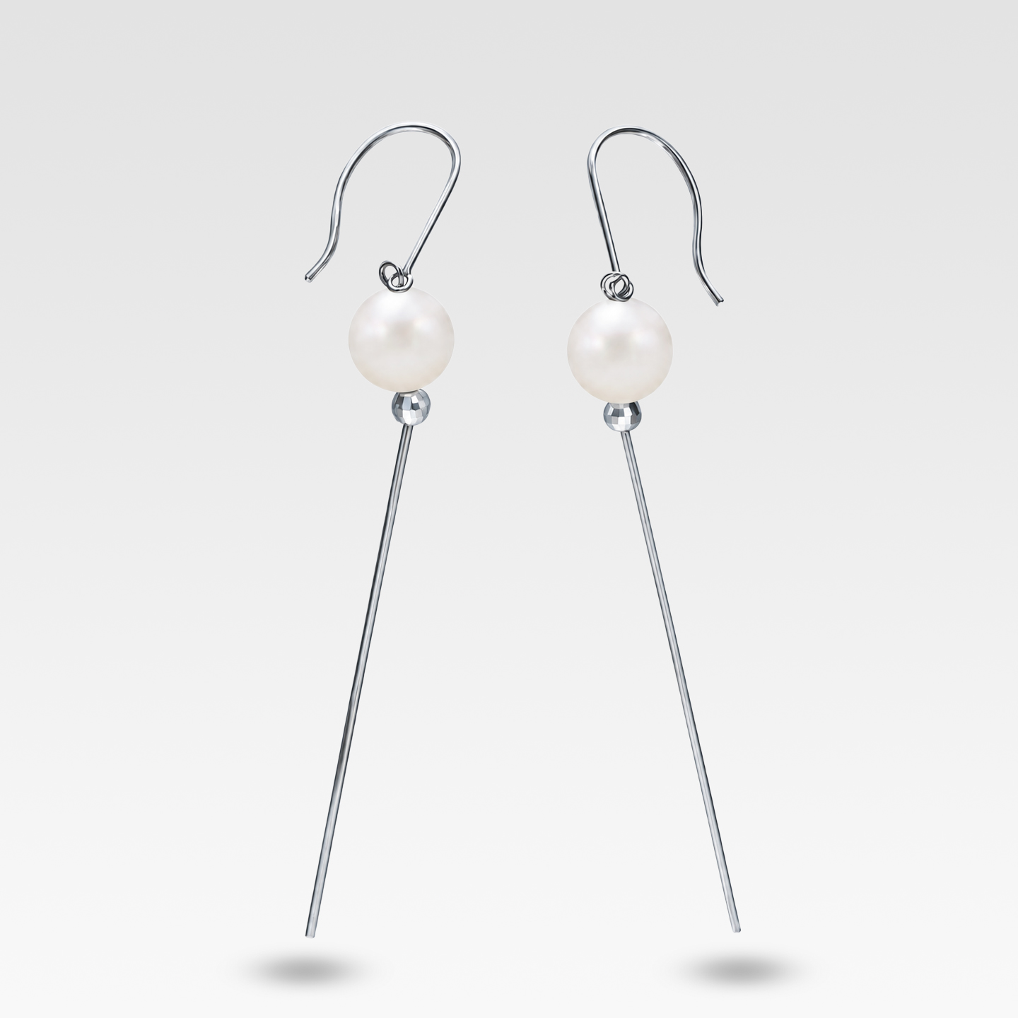 パールピアス(ホワイトゴールド)　 商品画像2