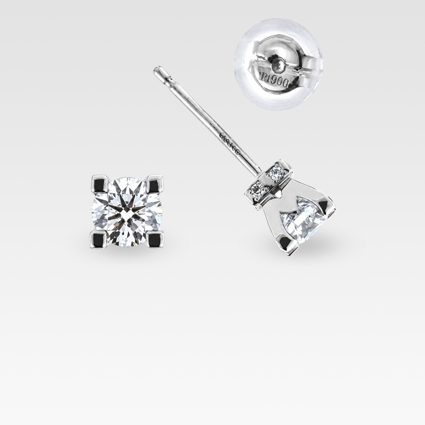 ダイヤモンドピアス0.609ct（プラチナ） 商品画像3