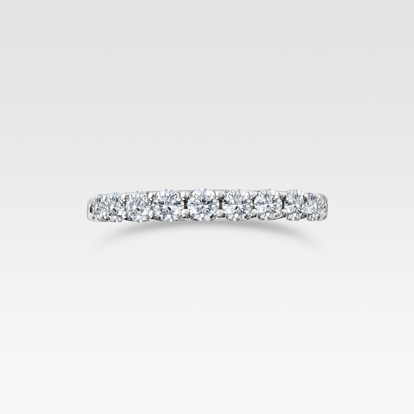 ダイヤモンドリングハーフエタニティ0.50ct（プラチナ） 商品画像1