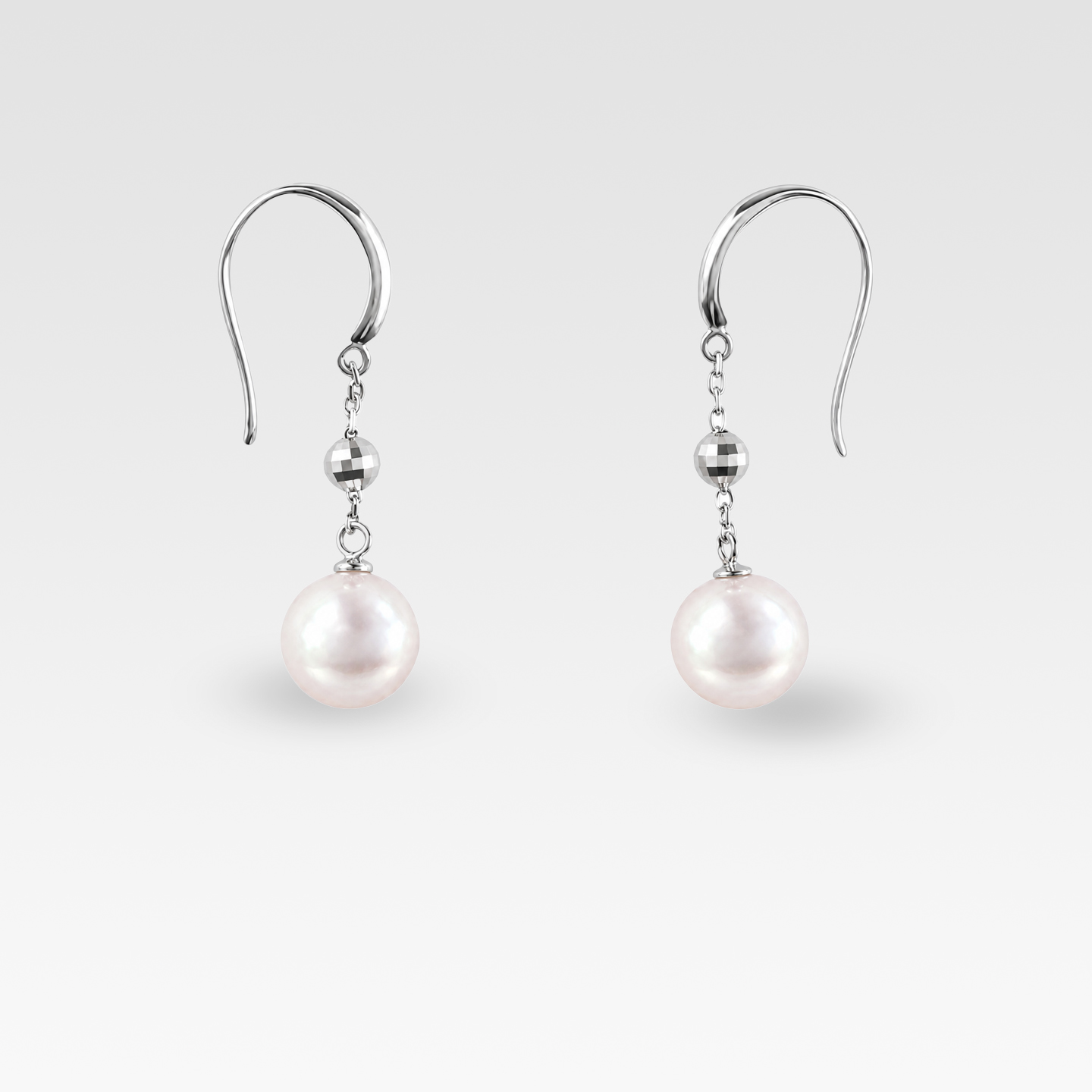 パールピアス(ホワイトゴールド) 商品画像3