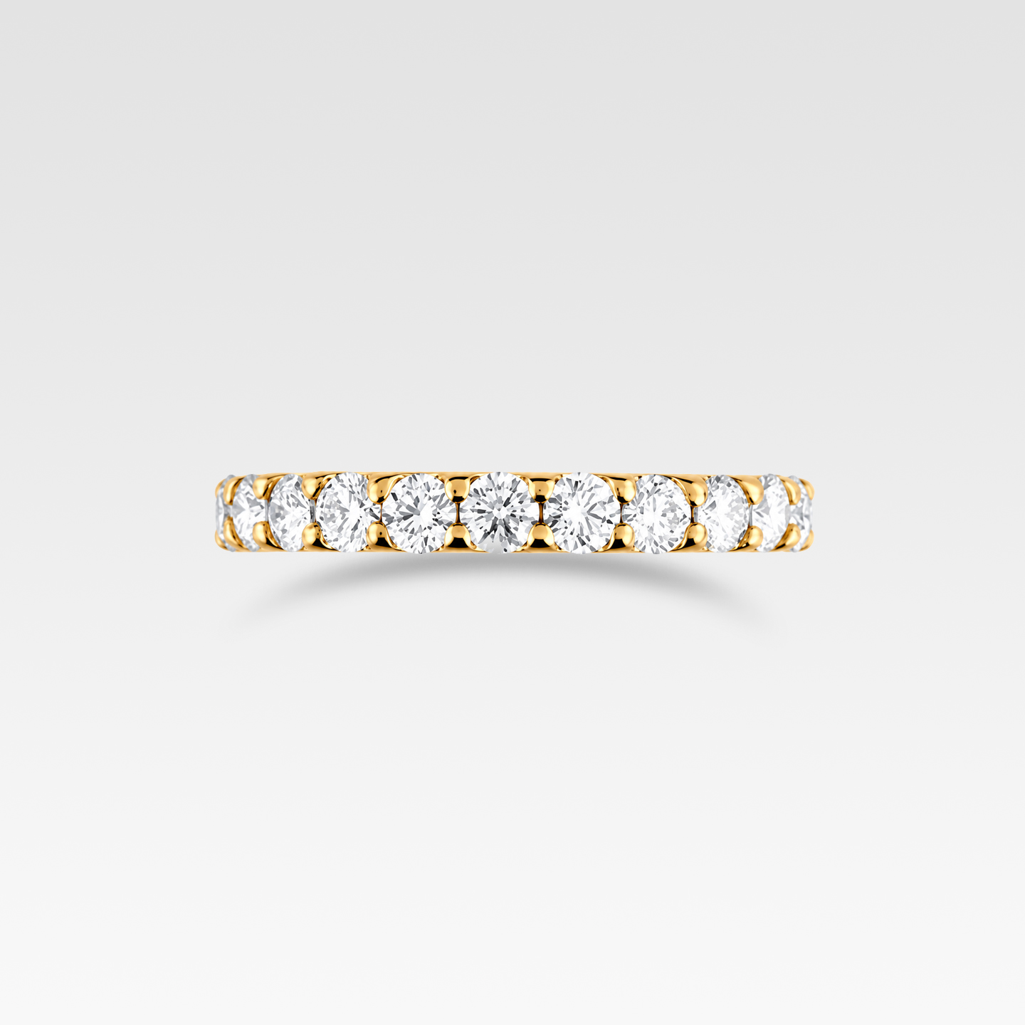 ダイヤモンドリングハーフエタニティ0.70ct（イエローゴールド） 商品画像3