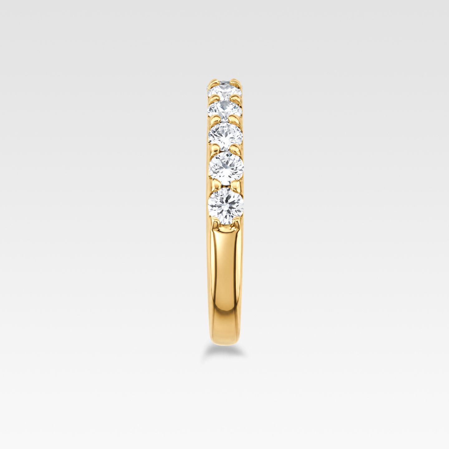 ダイヤモンドリングハーフエタニティ0.70ct（イエローゴールド） 商品画像1