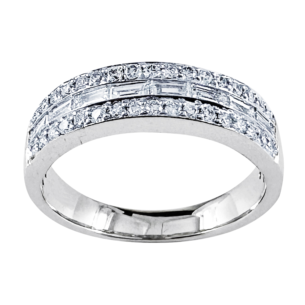 リング ゴールド ピンキーリング ダイヤモンド ホワイトゴールドk18 一粒 18金 極細 華奢 スパイラル 指輪 送料無料 ホワイトデー 2024