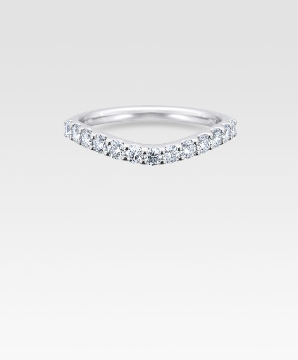 ダイヤモンドハーフエタニティ0.5ct（プラチナ）