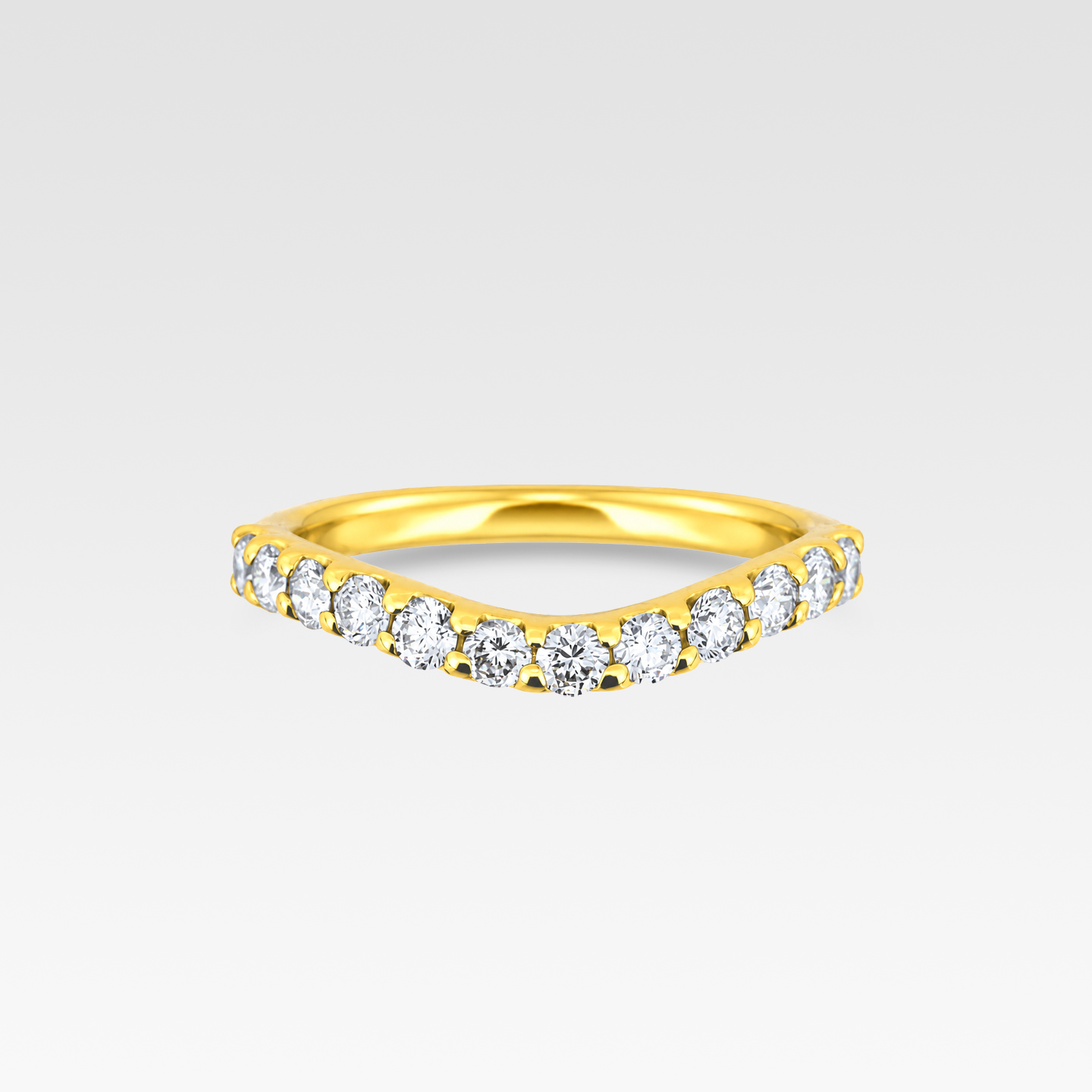 ダイヤモンドハーフエタニティ0.5ct（イエローゴールド） 商品画像1