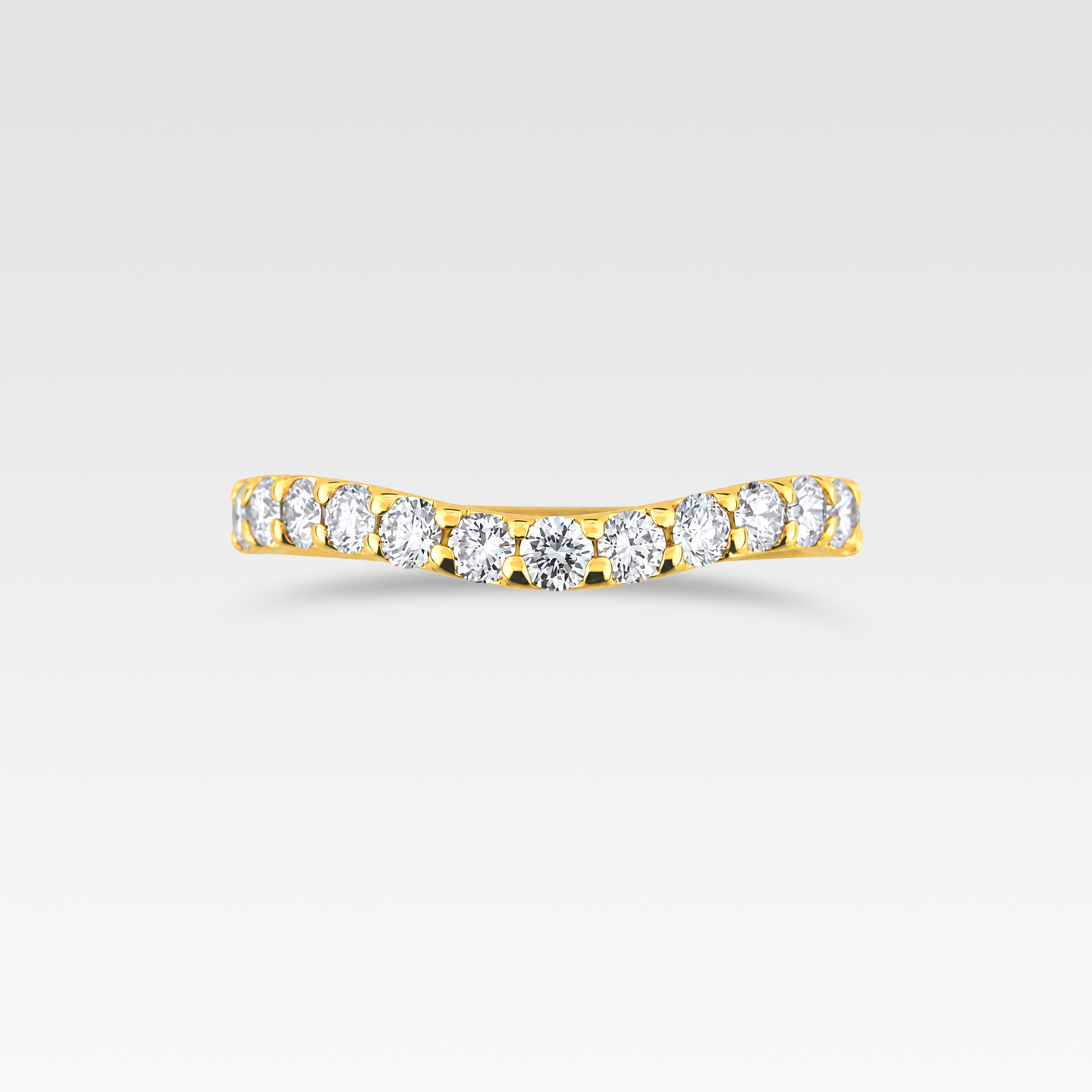 ダイヤモンドハーフエタニティ0.5ct（イエローゴールド） 商品画像2