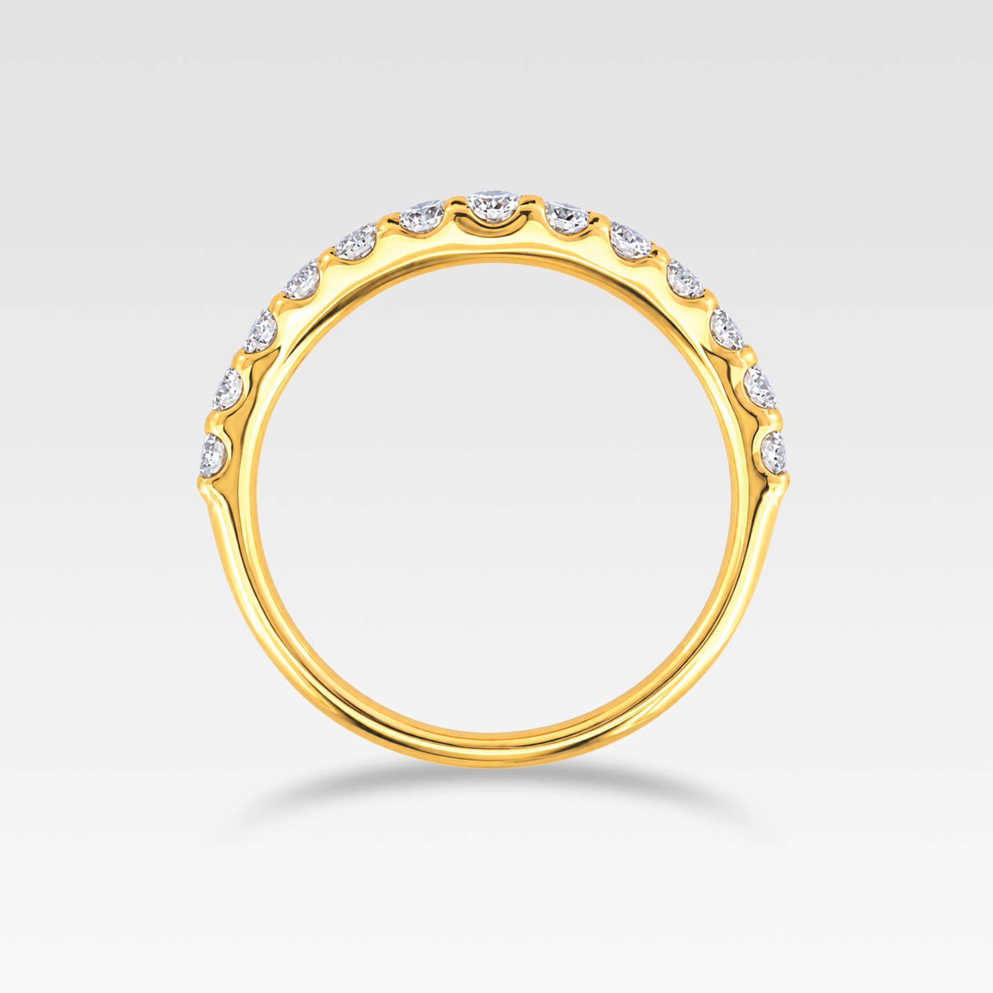 ダイヤモンドハーフエタニティ0.5ct（イエローゴールド） 商品画像4
