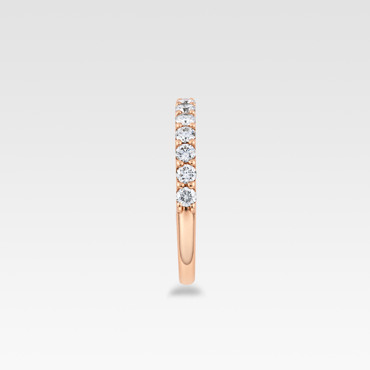 ダイヤモンドリングハーフエタニティ0.50ct（ピンクゴールド） 商品画像3