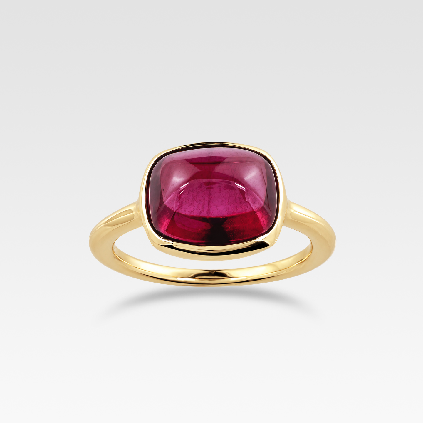 ロードライトガーネットリング(イエローゴールド) 商品画像4