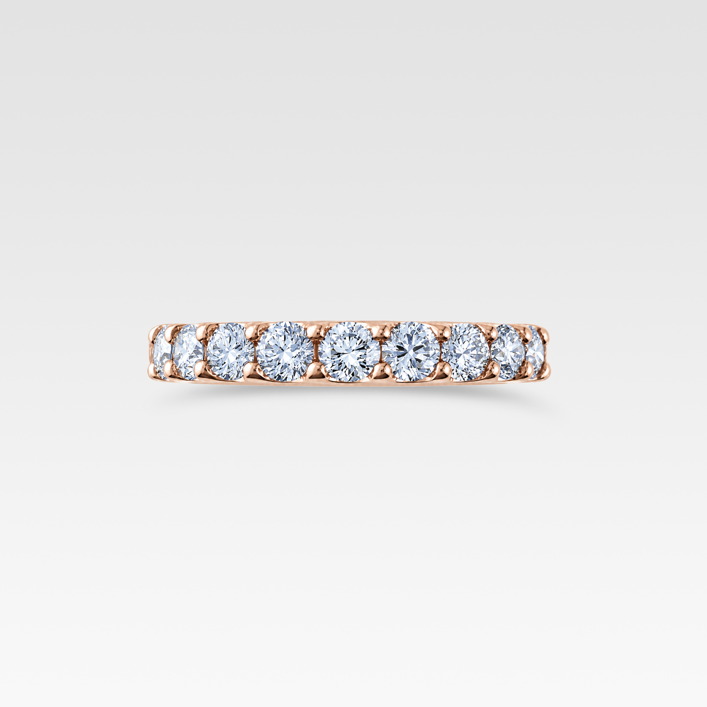 ダイヤモンドリングハーフエタニティ0.70ct（ピンクゴールド） 商品画像4