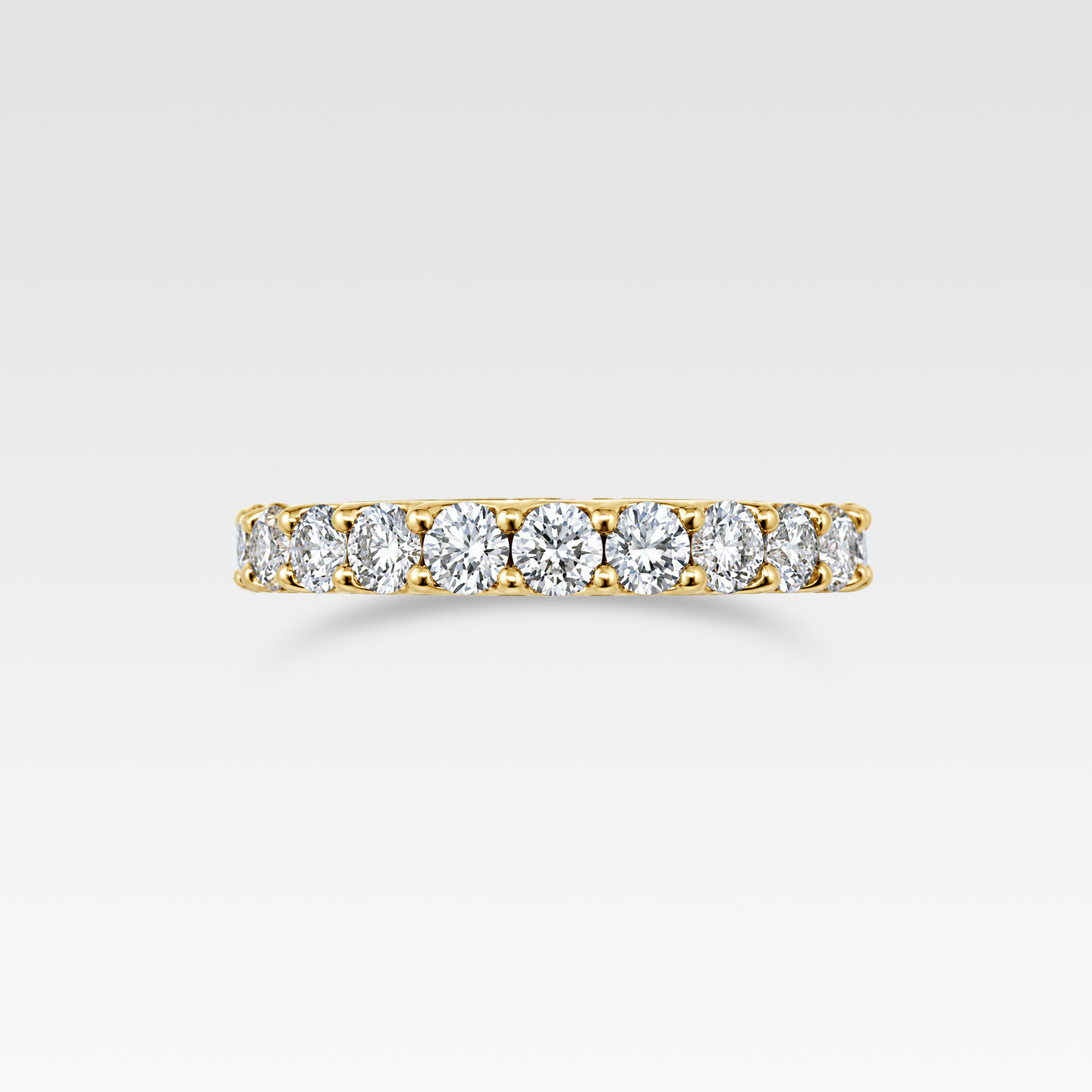 ダイヤモンドリングハーフエタニティ1.00ct（イエローゴールド） 商品画像1
