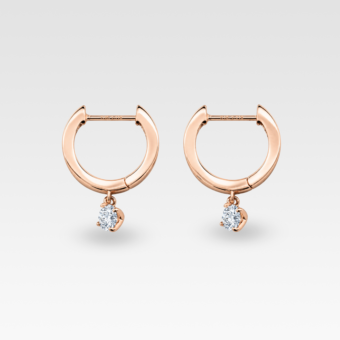 ダイヤモンドピアス(ピンクゴールド) 商品画像3