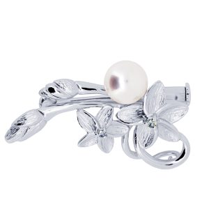 パールブローチ(7.0mm)　画像待ち