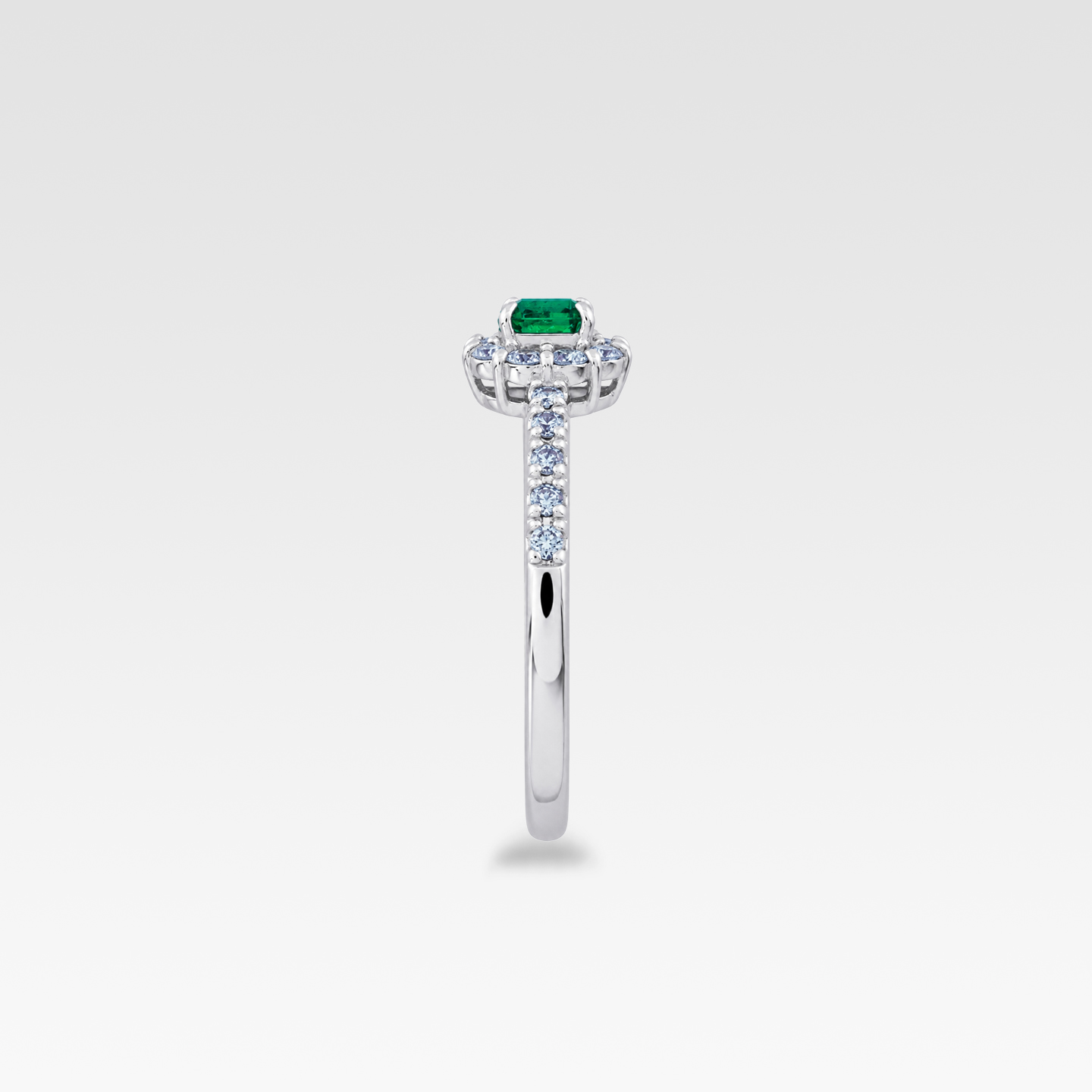 エメラルドリング(プラチナ) 商品画像4