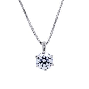 ダイヤモンドペンダント0.419ct（プラチナ）