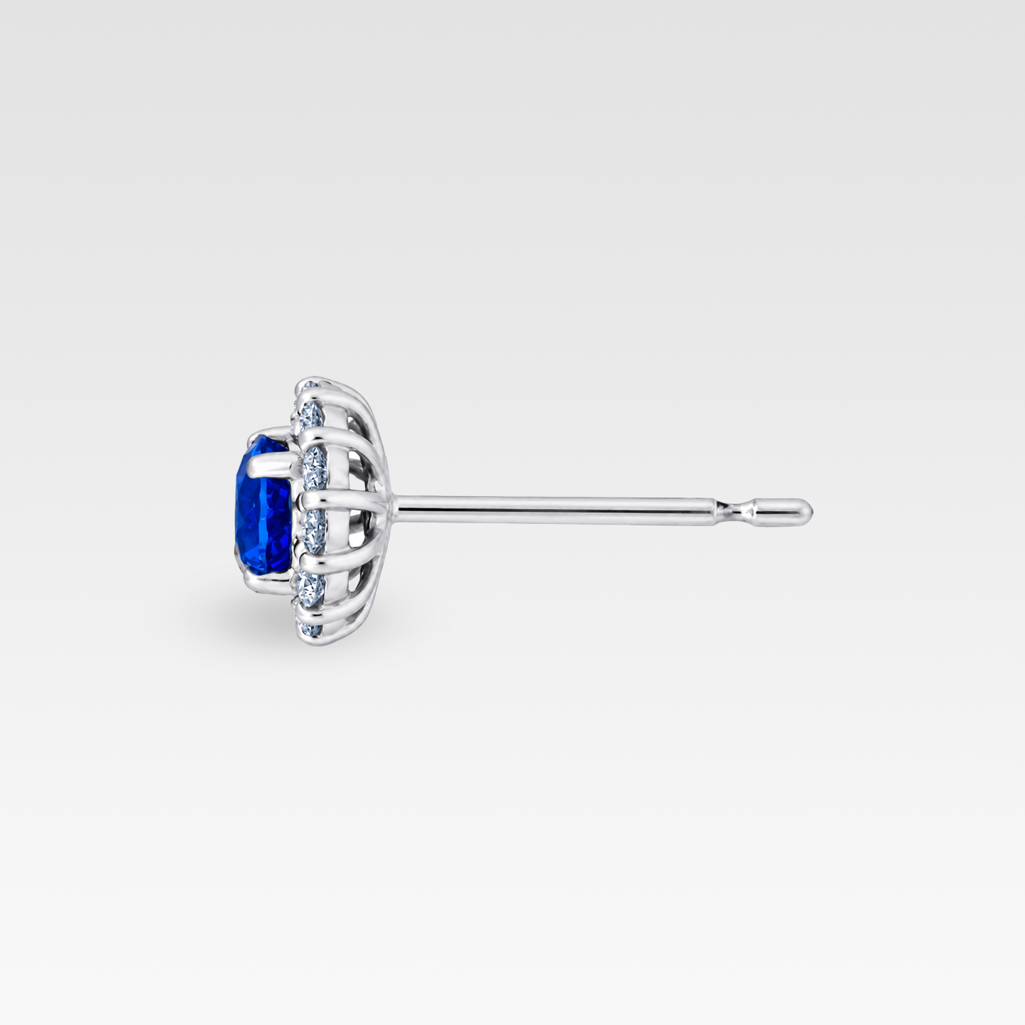 サファイアピアス(プラチナ) 商品画像4