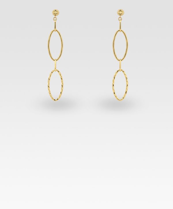 ピアス(イエローゴールド)