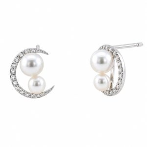 パールピアス(プラチナ)
