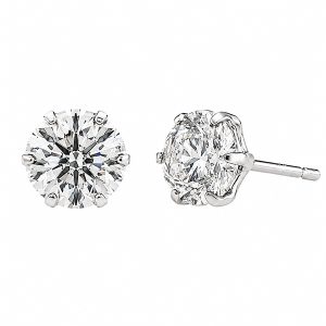 ダイヤモンドピアス1.025ct (プラチナ)