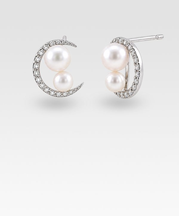 パールピアス(プラチナ)
