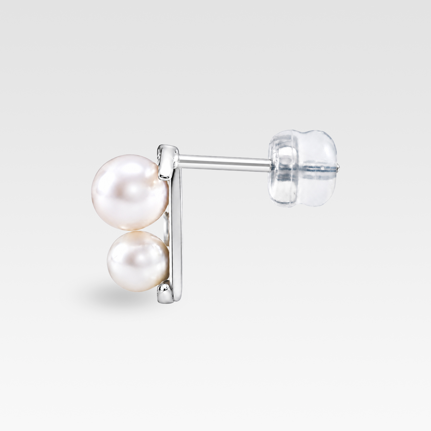 パールピアス(プラチナ) 商品画像3