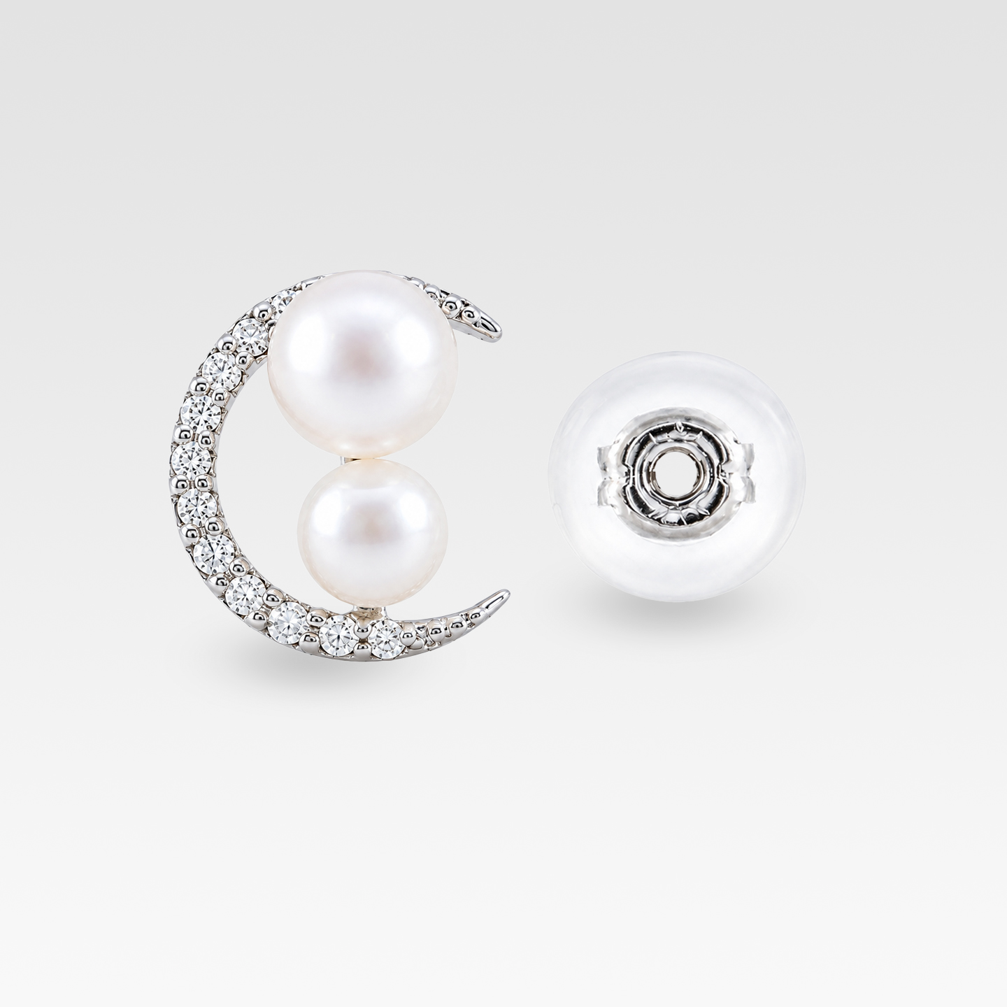 パールピアス(プラチナ) 商品画像4