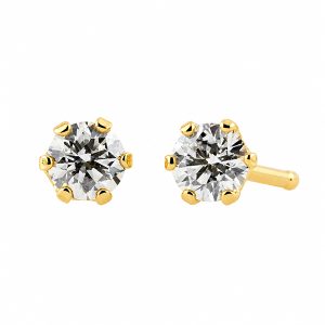 ダイヤモンドピアス0.20ct(イエローゴールド)