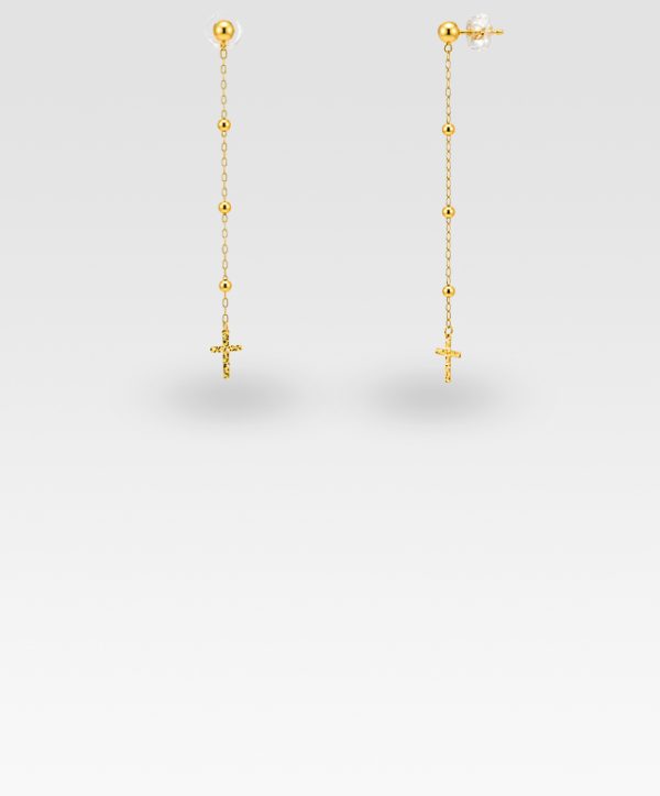 ピアス(イエローゴールド)