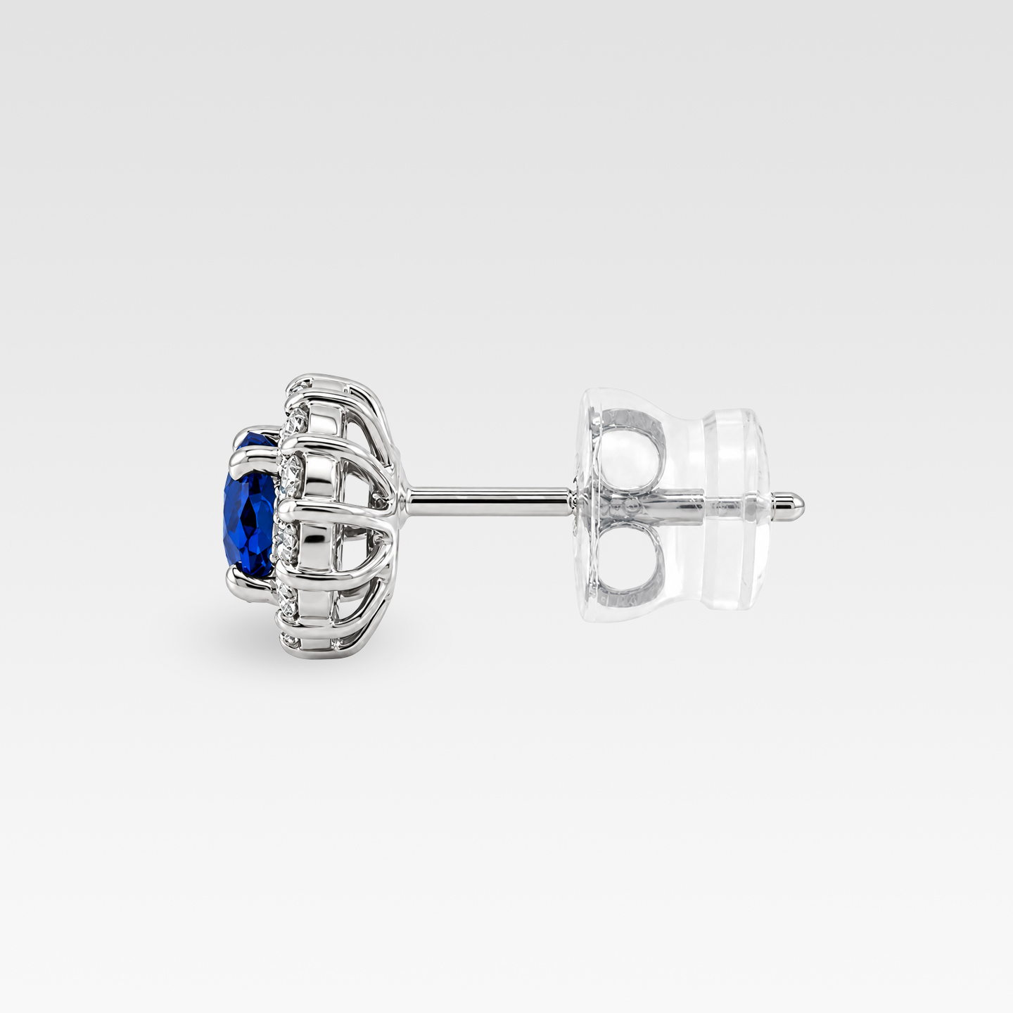 サファイアピアス(プラチナ) 商品画像4